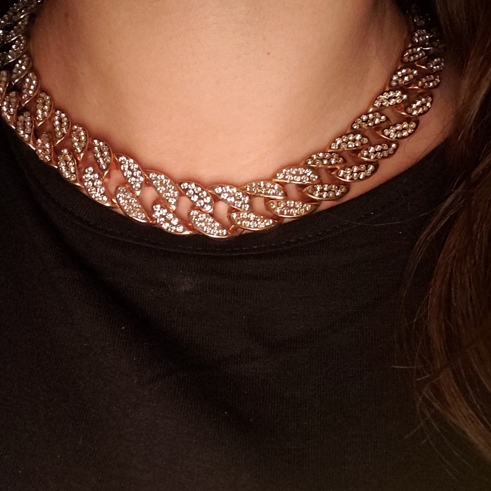 2 tone Miami Cuban Chain